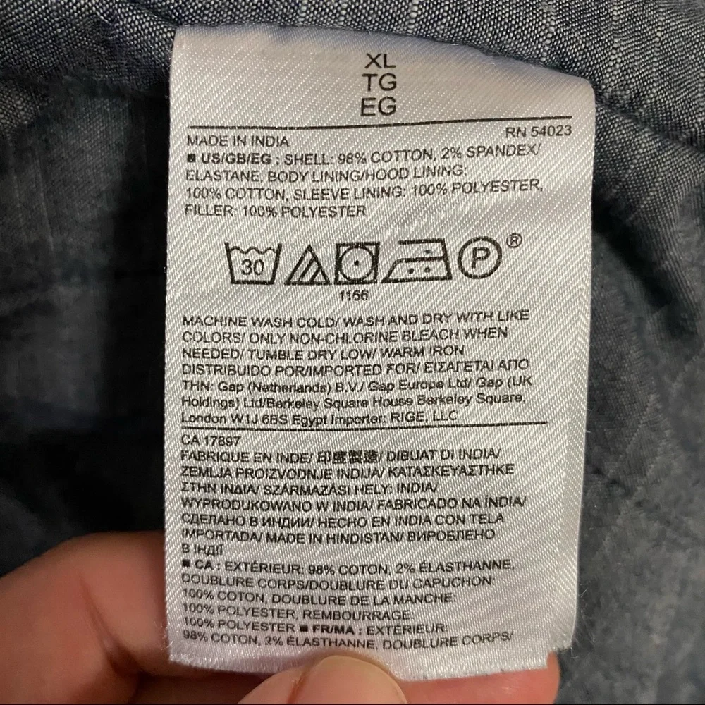 Banana Republic Alpine Parka Coat faded Wood - Picture 8 of 9